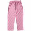 Simple Pink Flamingo Satin Pajamas