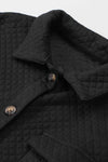 Comfortable Button-Down Collared Jacket Classic Lightweight Classic Design With Pockets