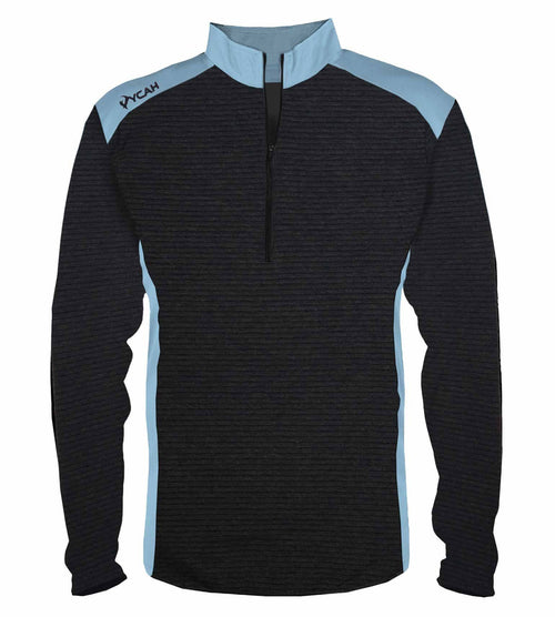 Aerial Pullover - Black/ Columbia Blue Vycah