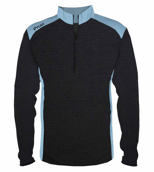 Aerial Pullover - Black/ Columbia Blue Vycah