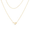 14K Yellow Gold Plated .925 Sterling Silver 1/4 Cttw Round and Baguette-Cut Diamond Composite Heart 18" Pendant Necklace (H-I Color, SI2-I1 Clarity)