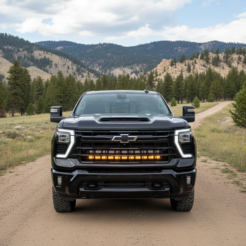 2020+ Chevrolet Silverado 2500/3500HD Single 40in Light Bar - PRO