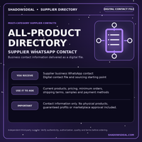 Wholesale Supplier Contact Directory for Resellers
