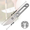 The Scalpel All-Steel Survival Knife Giftset for Outdoors
