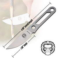 The Scalpel All-Steel Survival Knife Giftset for Outdoors
