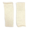 Alpaca Fingerless Knit Gloves Long Ribbed Cuff Winter Gloves Thumb Slit