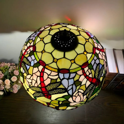 American Glass Tiffany-Style Lamp | Tabletop