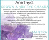 Amethyst Rose Quartz Beaded Healing Stretch Bracelet