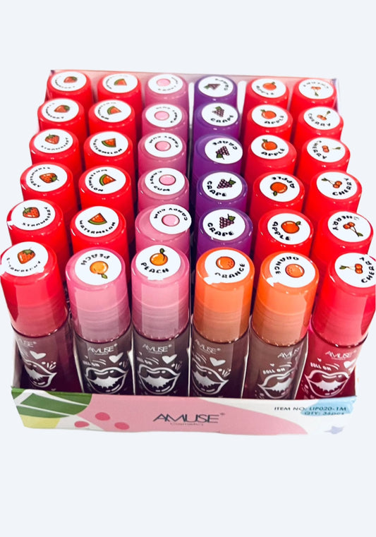 Amuse Roll-On Fruit Lip Gloss