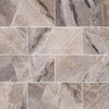 Atlantic Grey Cloudy Floor and Wall Marble Tile Polished - Livfloors Collection
