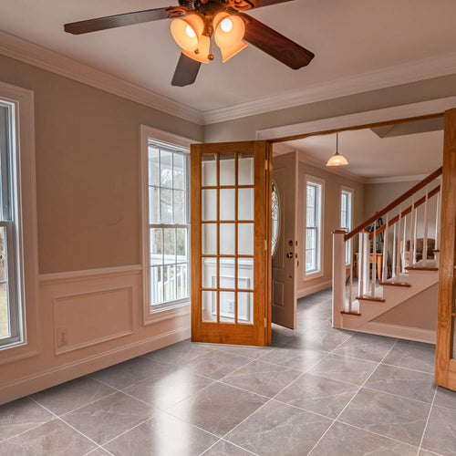 Atlantic Grey Marble Floor and Wall Tile Polished - Livfloors Collection