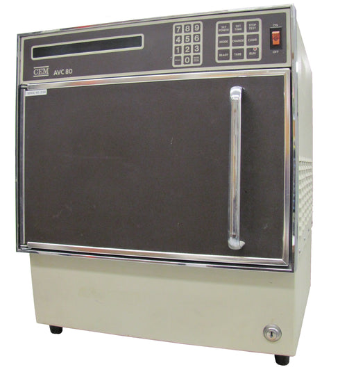 USED CEM AVC80 Microwave Moisture Analyzer (DISCONTINUED MODEL. NO WARRANTY. AS IS)