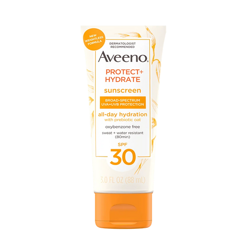 Aveeno Protect + Hydrate Sunscreen Broad Spectrum Body Lotion SPF 30