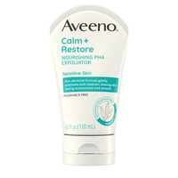 Aveeno Calm + Restore Nourishing PHA Facial Exfoliator 4 Oz.