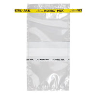 Whirl-Pak B01065 Write-On Bags - 18 oz. (532 ml) - Box of 500 - Yellow Tape