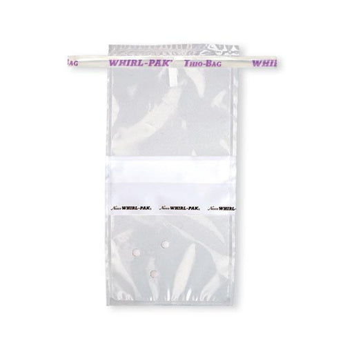 Whirl-Pak B01254 Thio-Bags® - 10.1 oz. (300 ml) - Box of 100