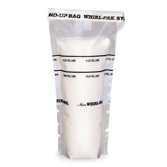 Whirl-Pak B01364 Stand-Up Bags - 4 oz. (118 ml) - Box of 500