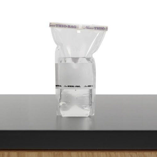 Whirl-Pak B01403 Stand-Up Thio-Bags® - 10.1 oz. (300 ml) - Box of 100
