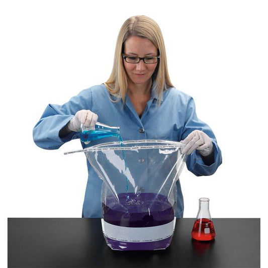 Whirl-Pak B01542 Large Stand-Up Bags - 138 oz. (4,080 ml) - Box of 100