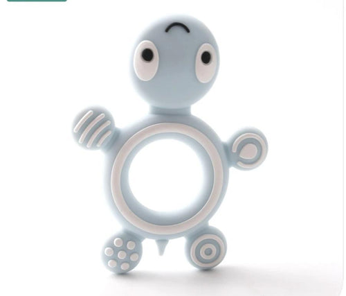 Baby Teether Silicone Rabbit Food Grade Bunny Teether Nursing Teething  Accessories Silicone Animal Teether For Kids and Baby