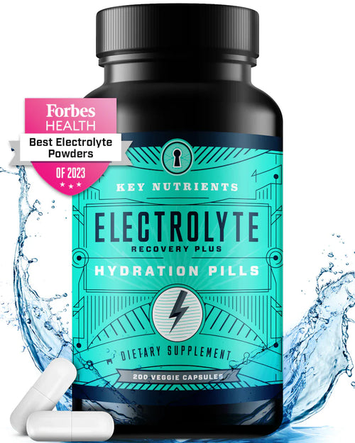 Electrolyte Hydration Pills (capsule form) Key Nutrients