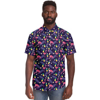 Flamingo Pineapple Hawaiian Shirt