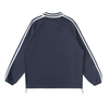 Studio Contrast Striped Collar Sweatshirt