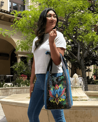 Kathmandu Collection Lotus Handmade Hobo Bag Jupiter Gear