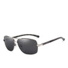 Brand Designer Men's Aluminum Magnesium Sun Glasses Polarized Mirror Lens Male Eyewear Sunglasses For Men