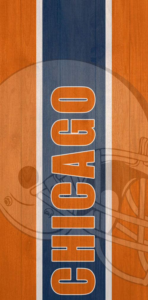 Chicago Football Team Cornhole Boards, ACL Regulation, Illinois Tailgate Games