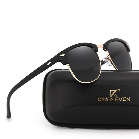 Polarized Retro Classic  Metal Frame Famous Sunglasses For Men Woman and  Lady Brand Designer Oculos masculino lentes de sol
