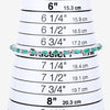 3.24 Carat Genuine Zambian Emerald .925 Sterling Silver Bracelet