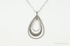 Designer Judith Jack Cubic Zirconia Marcasite Sterling Silver Necklace