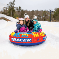 WOW Watersports Tracer Snow Tube Towable for Summer and Winter Action