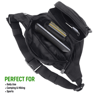 XGear Tactical Hunting Fanny Pack with USA Flag Patch