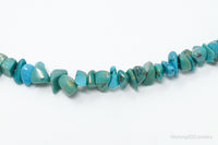 Vintage Southwestern Turquoise Beads Sterling Silver Necklace