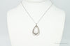 Designer Judith Jack Cubic Zirconia Marcasite Sterling Silver Necklace