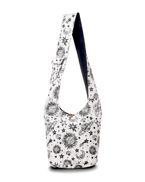 Kathmandu Collection Celestial Print Hobo Bag Jupiter Gear