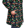 Flamingo Exotic Floral Cloak Hoodie