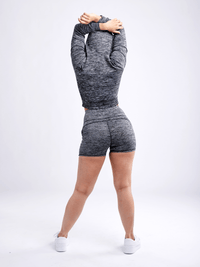 JupiterGear High-Waisted Athletic Shorts with Side Pockets