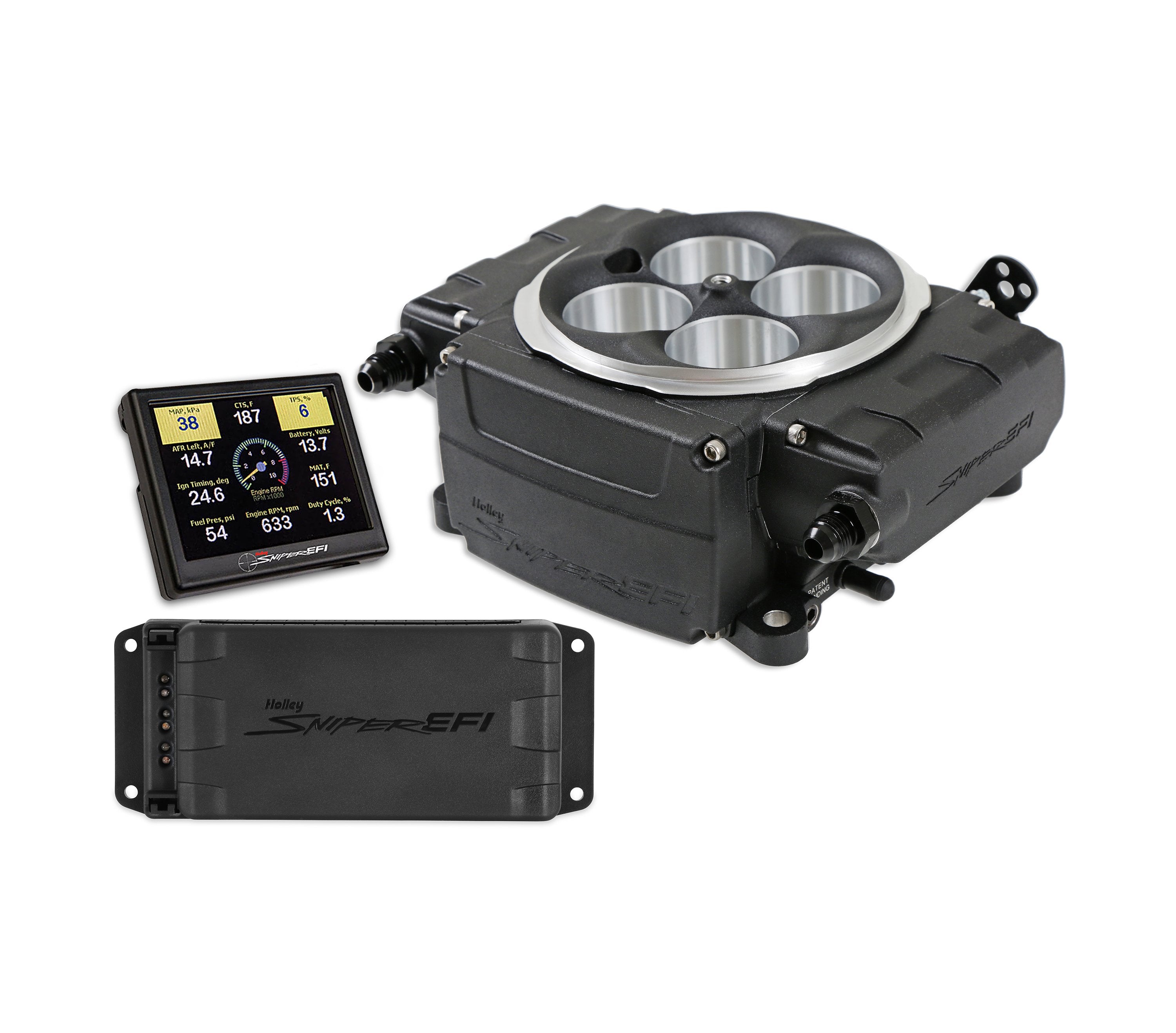 2 EFI - Black - Base Kit - With PDM - 3.5 in. Handheld – EzBuyCo