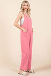 Culture Code Full Size Sleeveless Jumpsuit with Pockets