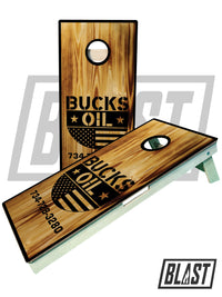 Custom Cornhole Boards (Your Company Logo, Image, or Design Request)