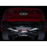 AWE Tuning 2021-2025 Audi C8 RS6/RS7 SwitchPath Cat-back Exhaust - Diamond Black Tips