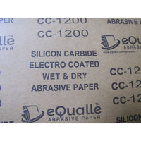 1200 Grit Sandpaper Sheets – 50 Pack, 9x11 in, Wet or Dry Use eQualle Sandpaper