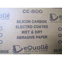 800 Grit Sandpaper Sheets – 25 Pack, 9x11 in, Wet or Dry Use