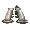 Competition T-6 12V 0* Valve Stainless Diesel Exhaust Manifold