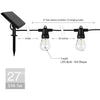 Backyard String Lights with Solar LED feature for Cozy Outdoor