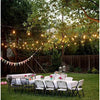 Backyard String Lights with Solar LED feature for Cozy Outdoor