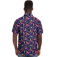 Flamingo Pineapple Hawaiian Shirt